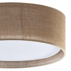 TK Lighting Deckenleuchte rund Ø 60 cm Boho Style Jute wohnlich