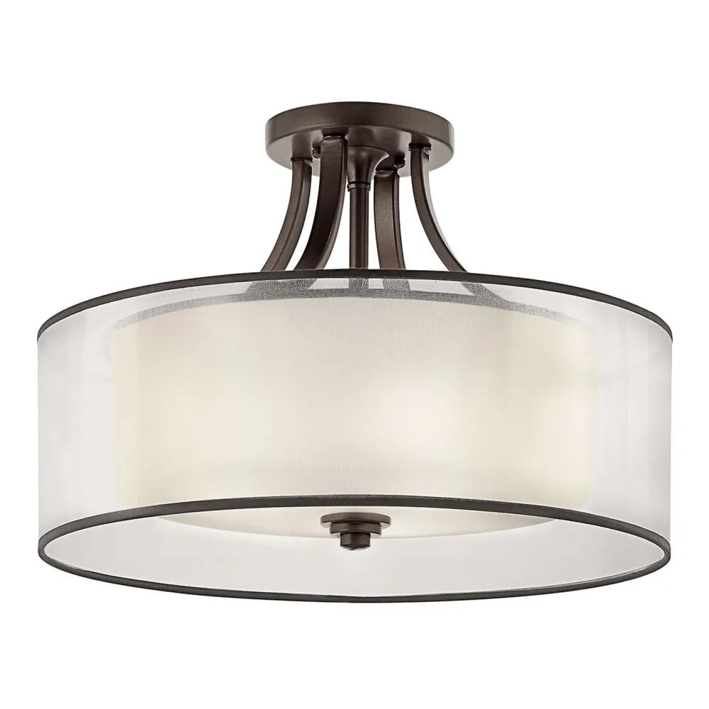 Sale Elstead Deckenleuchte rund in Weiß Bronze antik CANELADO