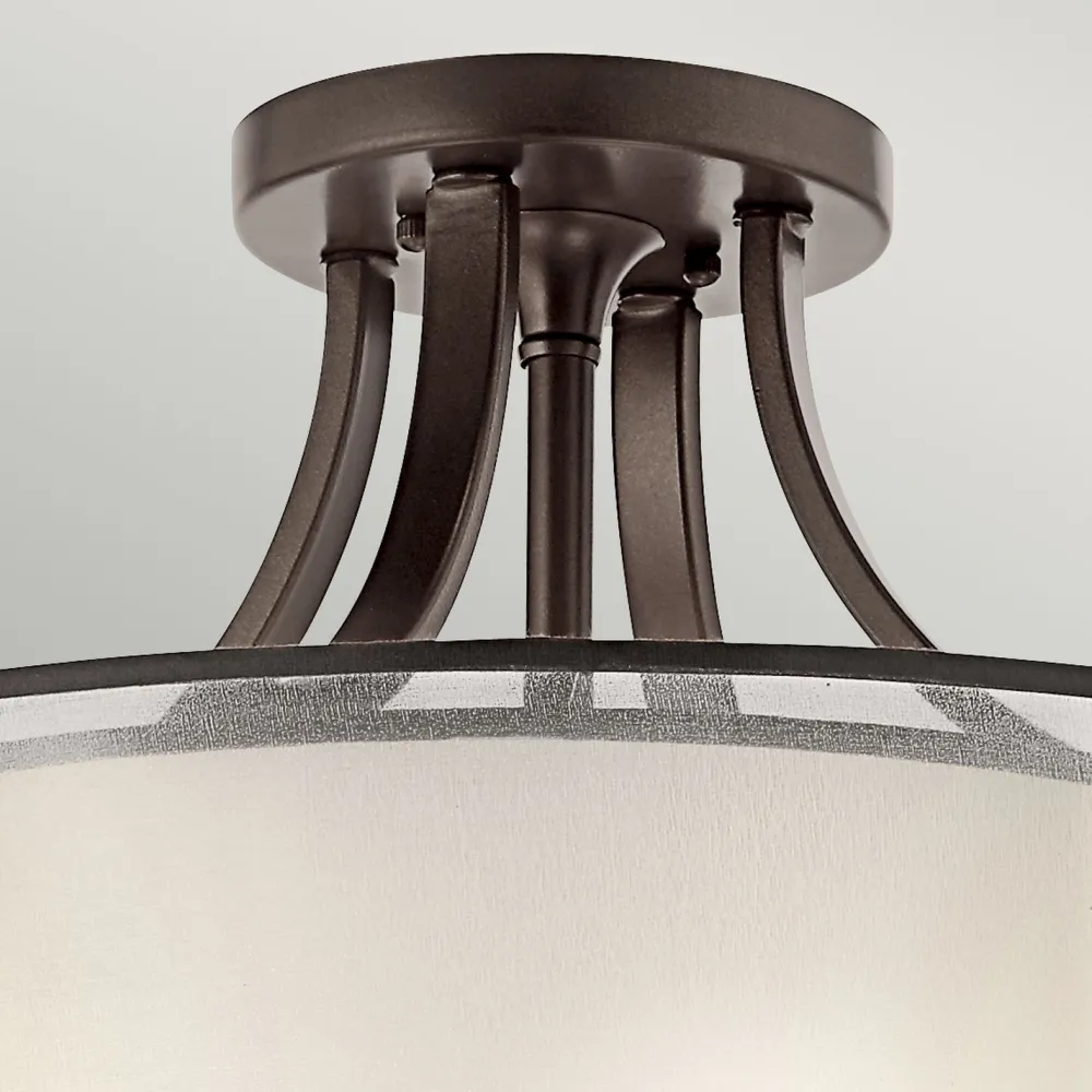 Sale Elstead Deckenleuchte rund in Weiß Bronze antik CANELADO