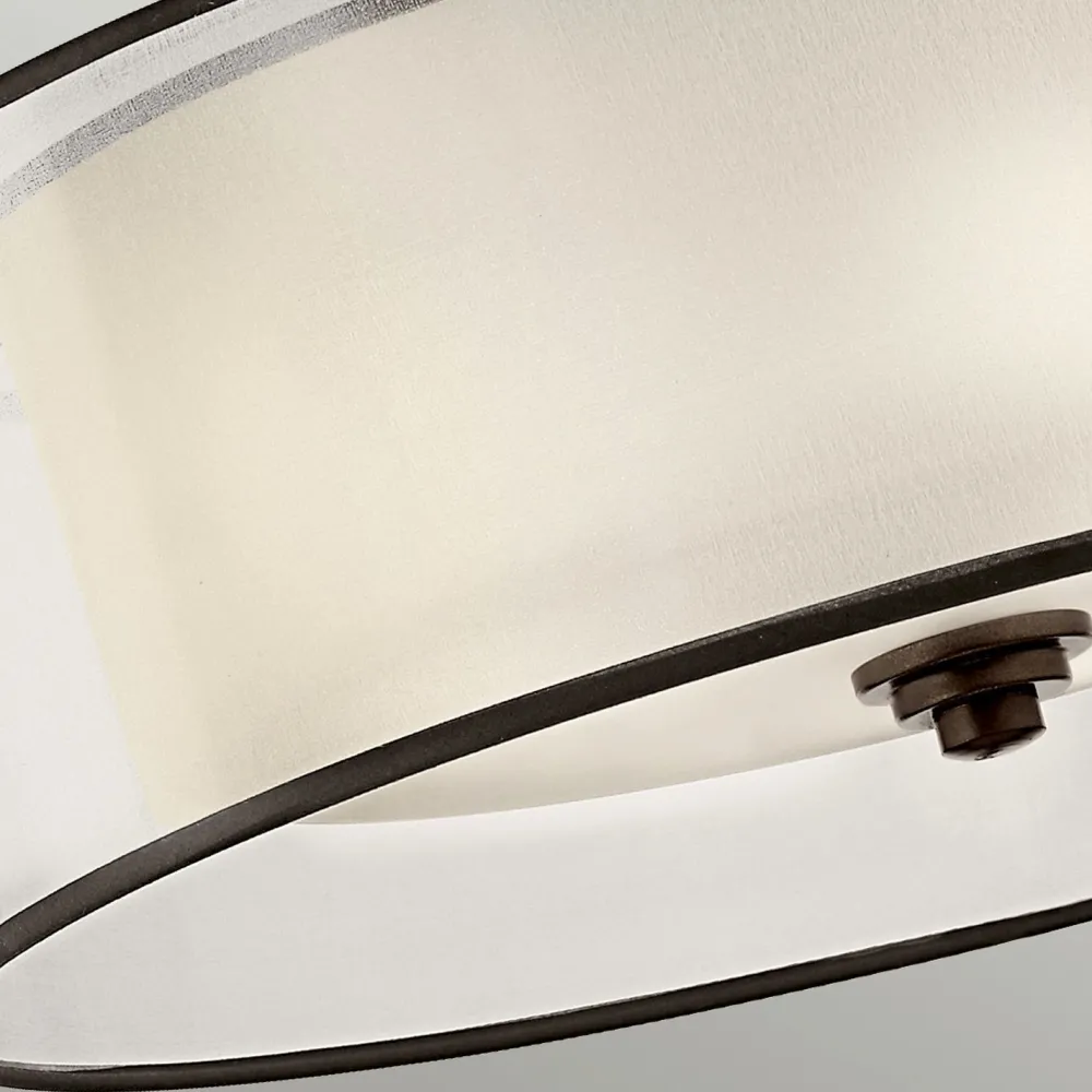 Sale Elstead Deckenleuchte rund in Weiß Bronze antik CANELADO