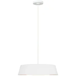 Hot Elstead Deckenleuchte rund Weiß Gold Modern verstellbar