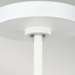 Hot Elstead Deckenleuchte rund Weiß Gold Modern verstellbar