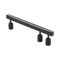 TK Lighting Deckenleuchte Schwarz 74 cm lang GU10 Metall 3-flammig* Deckenleuchten|Flurlampen