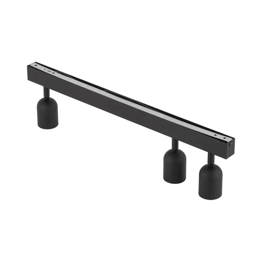 TK Lighting Deckenleuchte Schwarz 74 cm lang GU10 Metall 3-flammig* Deckenleuchten|Flurlampen