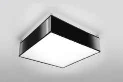 Sollux Deckenleuchte Schwarz 2-flmg* Deckenleuchten|Flurlampen