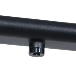 Outlet Steinhauer Deckenleuchte Schwarz Opalweiß 120 cm inkl. G9 blendarm