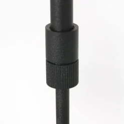 Outlet Steinhauer Deckenleuchte Schwarz Opalweiß 120 cm inkl. G9 blendarm