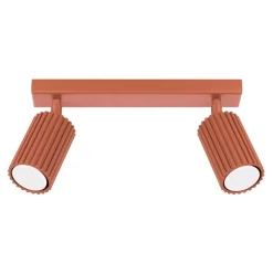 Best Sollux Deckenleuchte schwenkbar B: 30 cm klein 2-flammig GU10 Rot