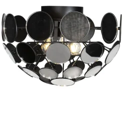 New By Rydéns Deckenleuchte Spiegelglas Metall Ø 50 cm E27 3-flammig