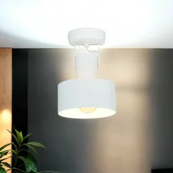 Clearance Sigma Deckenleuchte Spot Weiß verstellbarer Schirm