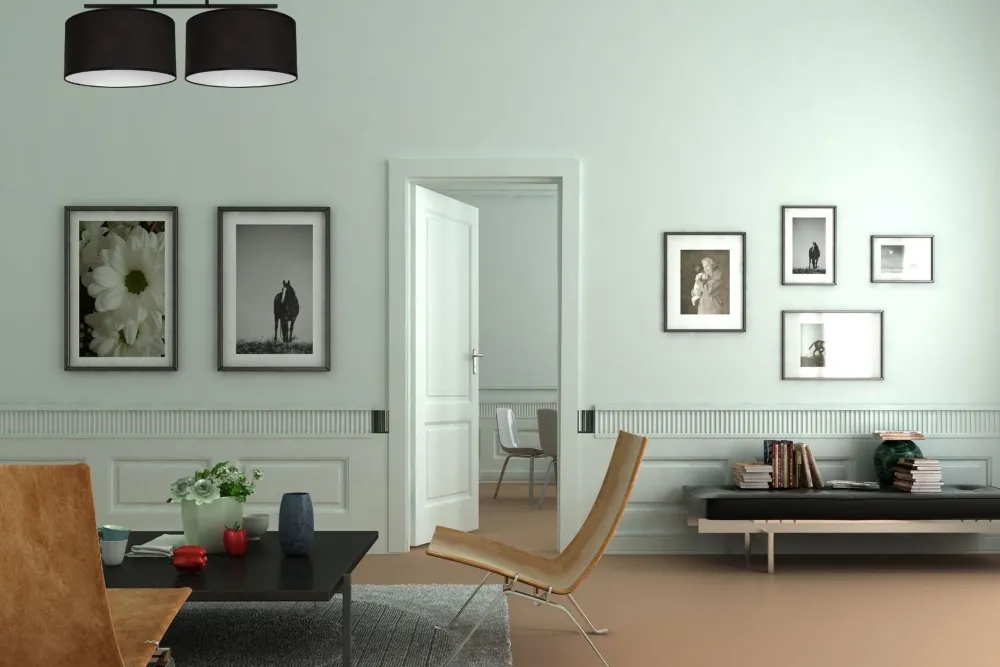 Belis Deckenleuchte Stoff blendarm Schwarz Weiß E27 L:70 cm* Bürolampen|Wohnzimmerlampen