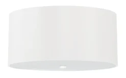 Sollux Deckenleuchte Stoff Glas Weiß Ø 50 cm blendarm 5x E27* Deckenleuchten|Bürolampen