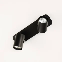 Sigma Deckenleuchte Strahler Schwarz verstellbar 2 flmg* Wohnzimmerlampen|Küchenlampen