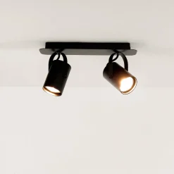 Sigma Deckenleuchte Strahler Schwarz verstellbar 2 flmg* Wohnzimmerlampen|Küchenlampen