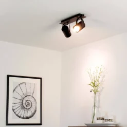 Sigma Deckenleuchte Strahler Schwarz verstellbar 2 flmg* Wohnzimmerlampen|Küchenlampen