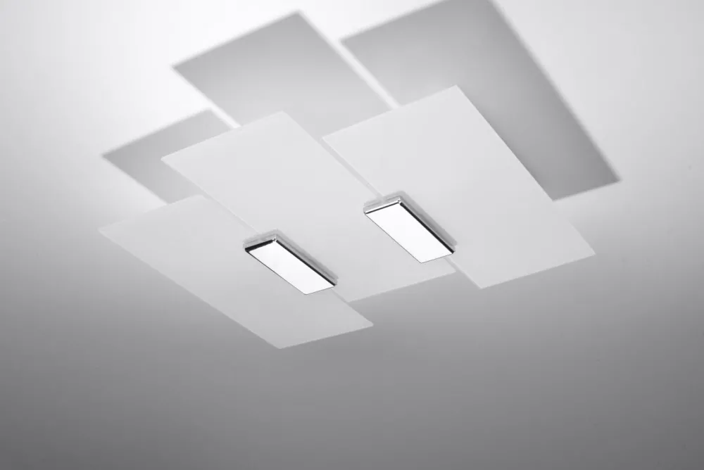 Sollux Deckenleuchte VERONICA in Chrom 3-flmg* Flurlampen|Bürolampen