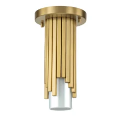 Elstead Deckenleuchte verstellbar Metall Glas Modern H: max. 126,1 cm* Deckenleuchten|Wohnzimmerlampen