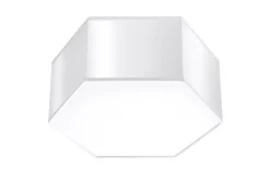 Sollux Deckenleuchte Weiß 30,5 cm lang für 2x E27 blendarm* Deckenleuchten|Flurlampen