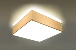 Sollux Deckenleuchte Weiß 2-flmg quadratisch