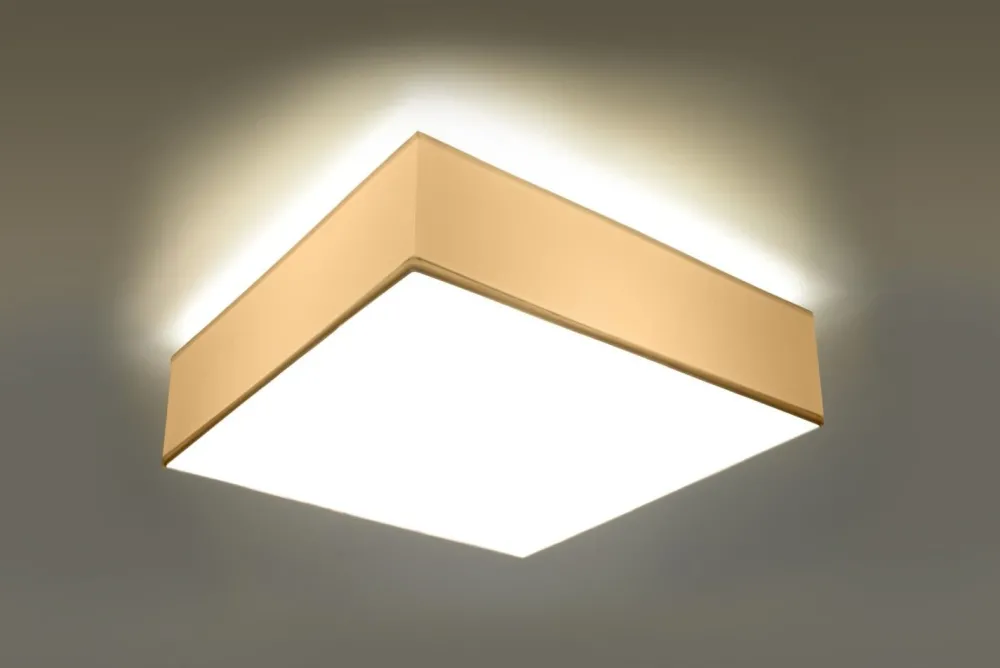 Sollux Deckenleuchte Weiß 2-flmg quadratisch