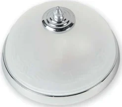 Online Lido Deckenleuchte Weiß Glas Ø18cm rund klein Wohnzimmer