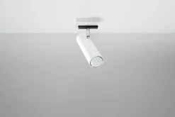 Sollux Deckenleuchte Weiß Modern Metall vielseitig DUCCIA Flur* Spots|Wandleuchten