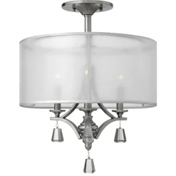 Elstead Deckenleuchte Weiß Rund Ø44,5cm Schlafzimmer* Deckenleuchten|Moderne Lampen