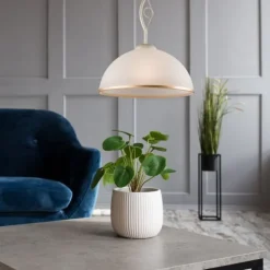 Lamkur Deckenleuchte Wohnzimmer Shabby Weiß Jugendstil* Deckenleuchten|Esszimmer Lampen