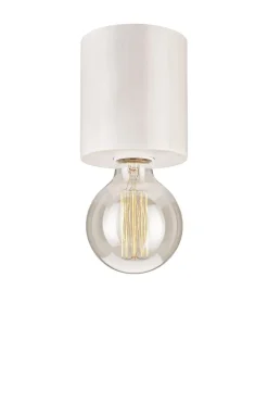 Online Lamkur Deckenleuchte Wohnzimmer Holz Weiß Lampe Modern