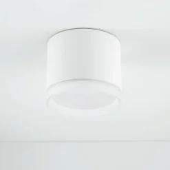 Clearance Nowodvorski Deckenspot Ø 8,5 cm GX53 Weiß rund klein H: 7 cm