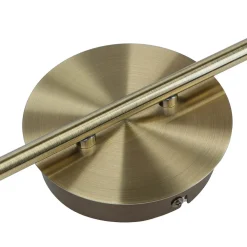 Hot Searchlight Deckenspot 6-flammig IP44 GU10 in Messing Antik Metall Bad