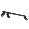 Clearance Nowodvorski Deckenspot 3-flammig Schwarz GU10 Metall verstellbar