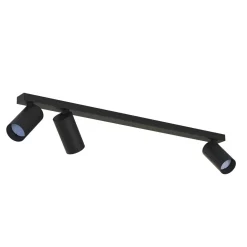 Clearance Nowodvorski Deckenspot 3-flammig Schwarz GU10 Metall verstellbar