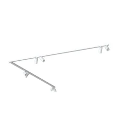 Outlet Nowodvorski Deckenspot groß 2x 2 m 8-flammig Weiß GU10 schwenkbar