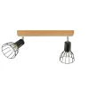 Spot Light Deckenspot Holz Metall flexibles Licht E14 Retro