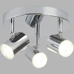 Discount Searchlight Deckenspot LED verstellbar D: 26 cm Chrom rund