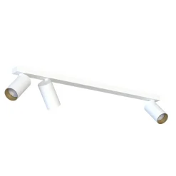 Sale Nowodvorski Deckenspot länglich 70 cm 3-flammig GU10 in Weiß Gold