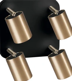 Sale Nowodvorski Deckenspot Messing 4-flmg Wohnzimmer Lampe EYE