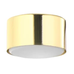 TK Lighting Deckenspot Metall klein Ø 8 cm flach blendarm in Gold* Deckenleuchten|Flurlampen