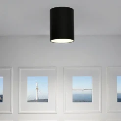 Best Nowodvorski Deckenspot Schwarz Silber Decke Flur Lampe EYE