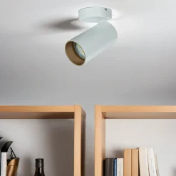 Nowodvorski Deckenspot Weiß Gold GU10 Metall verstellbar Modern* Spots|Wandleuchten