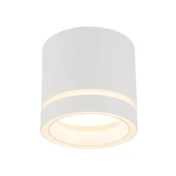 TK Lighting Deckenspot Weiß rund Ø 8,5 cm klein Aufputz* Spots|Flurlampen