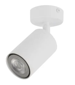 Outlet Sigma Deckenspot Weiß Zylinder Metall Zeitlos GU10 schwenkbar