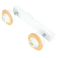 Lamkur Deckenstrahler Aufbau Weiß Modern Stoff wohnlich* Deckenleuchten|Flurlampen