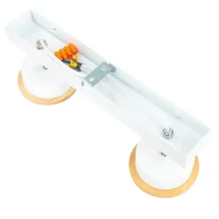 Lamkur Deckenstrahler Aufbau Weiß Modern Stoff wohnlich* Deckenleuchten|Flurlampen