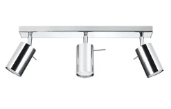 Sollux Deckenstrahler ETNA Metall Chrom 3-flammig GU10* Wohnzimmerlampen|Moderne Lampen