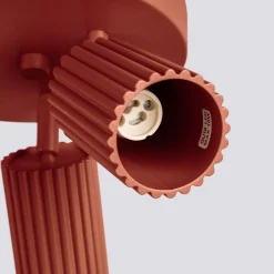 Hot Sollux Deckenstrahler 3-flammig Ø 19,5 cm klein schwenkbar Rot GU10