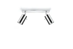 Sollux Deckenstrahler 2-flammig GU10 30 cm länglich Chrom* Deckenleuchten|Wohnzimmerlampen