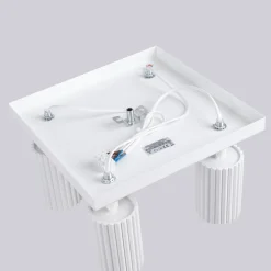 Sollux Deckenstrahler 4-flammig GU10 B: 25 cm klein Weiß Modern* Flurlampen|Wohnzimmerlampen