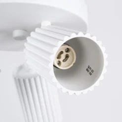 Sollux Deckenstrahler 3-flammig GU10 rund Ø 19,5 cm klein Weiß BERTA* Flurlampen|Wohnzimmerlampen